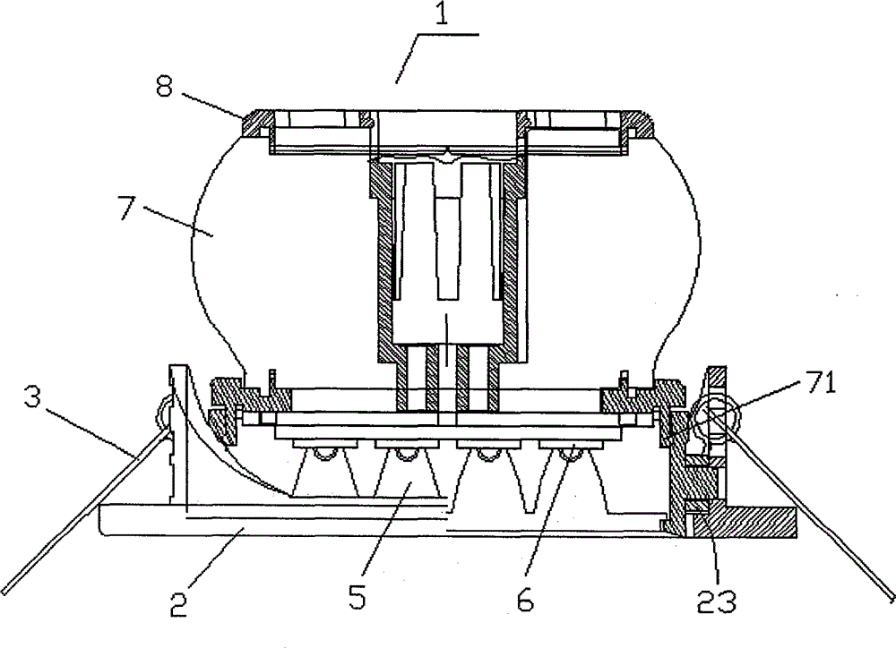 LED down lamp