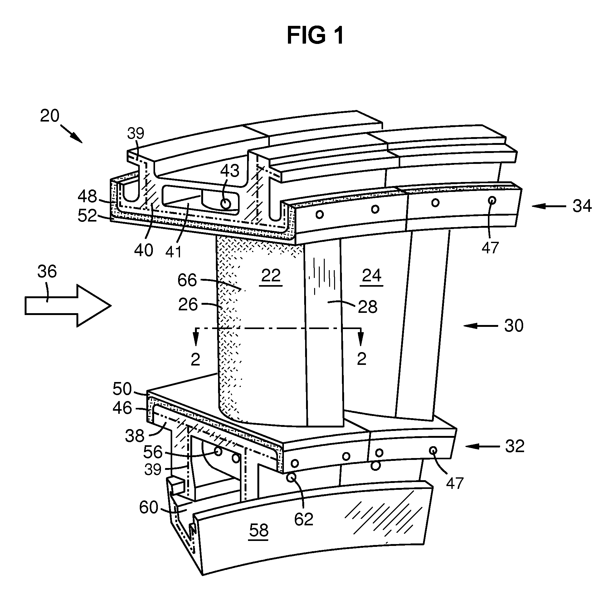 CMC vane assembly apparatus and method