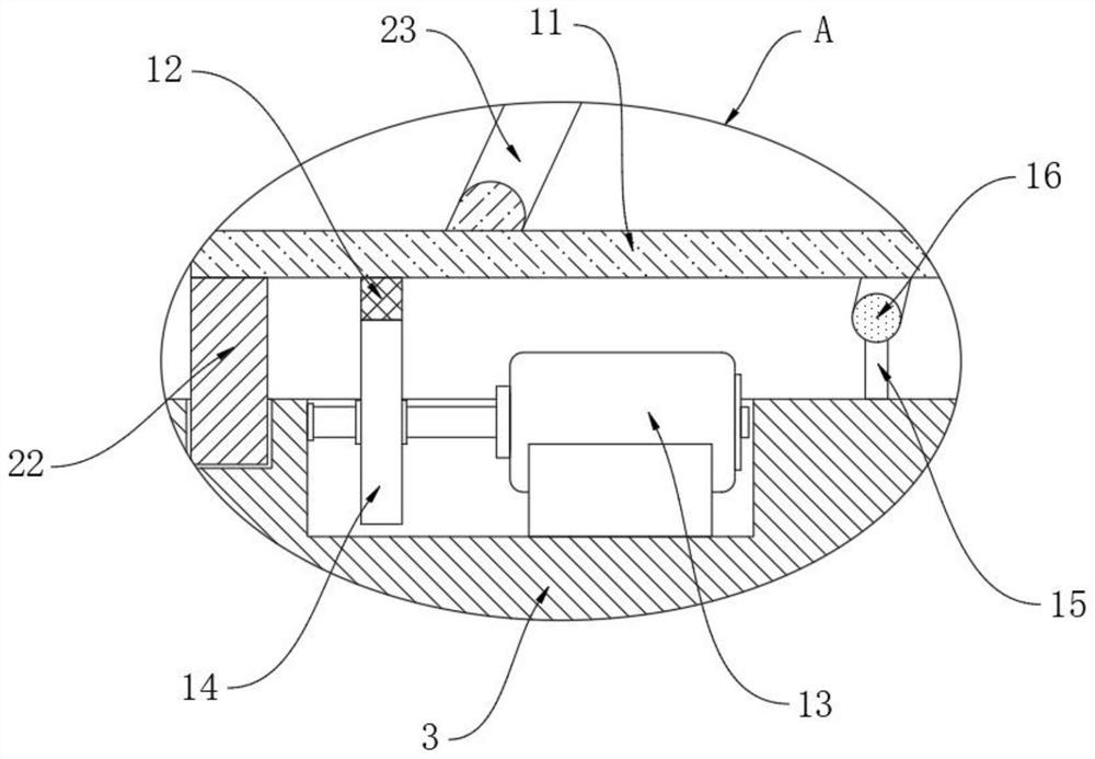 Liquorice fresh leaf airing and de-enzyming processing device