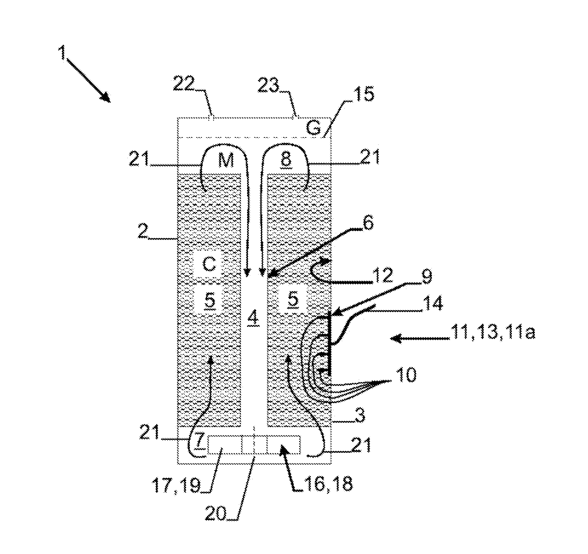 Cell culture device and method of culturing cells