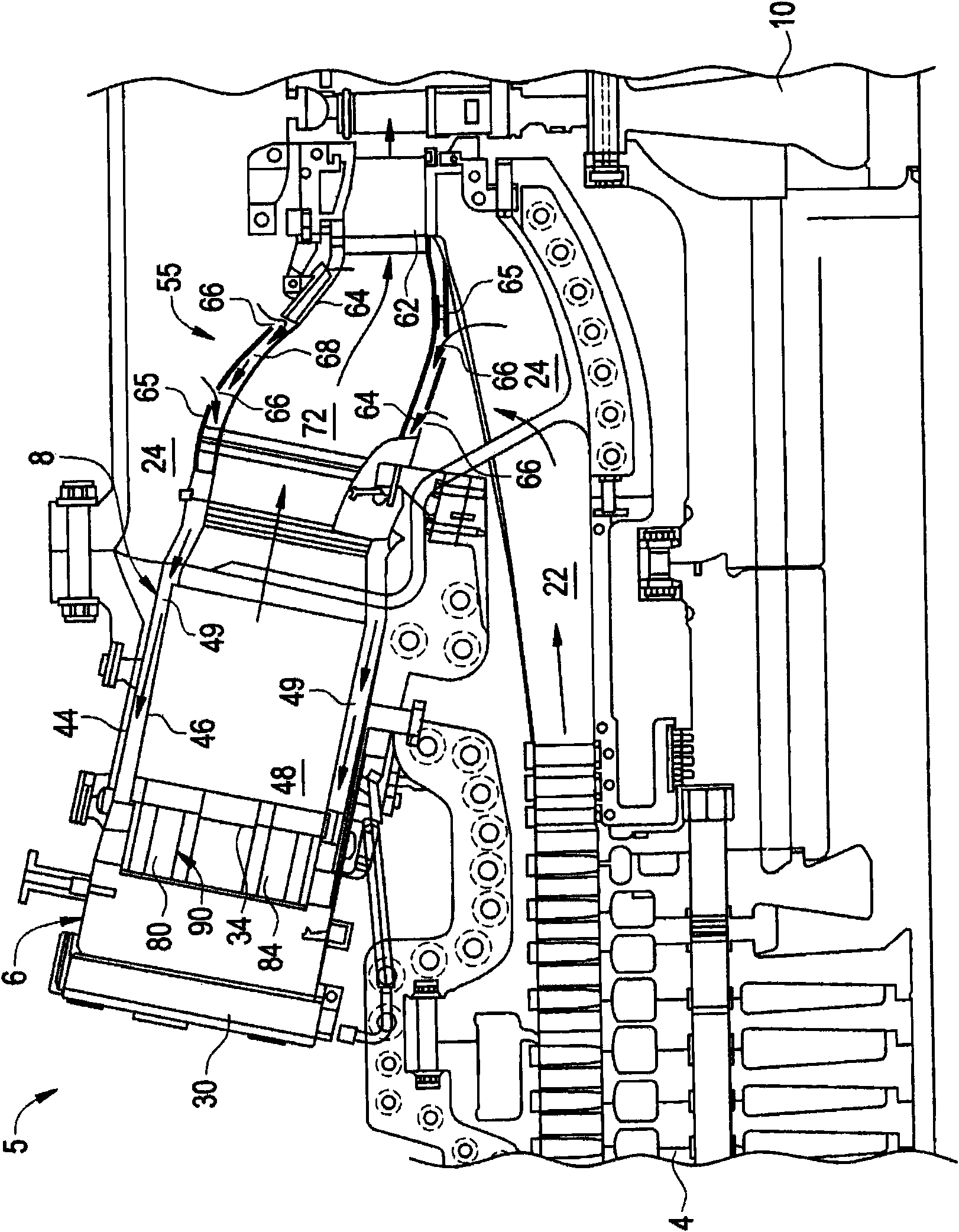 System and method for suppressing combustion instability in a turbomachine