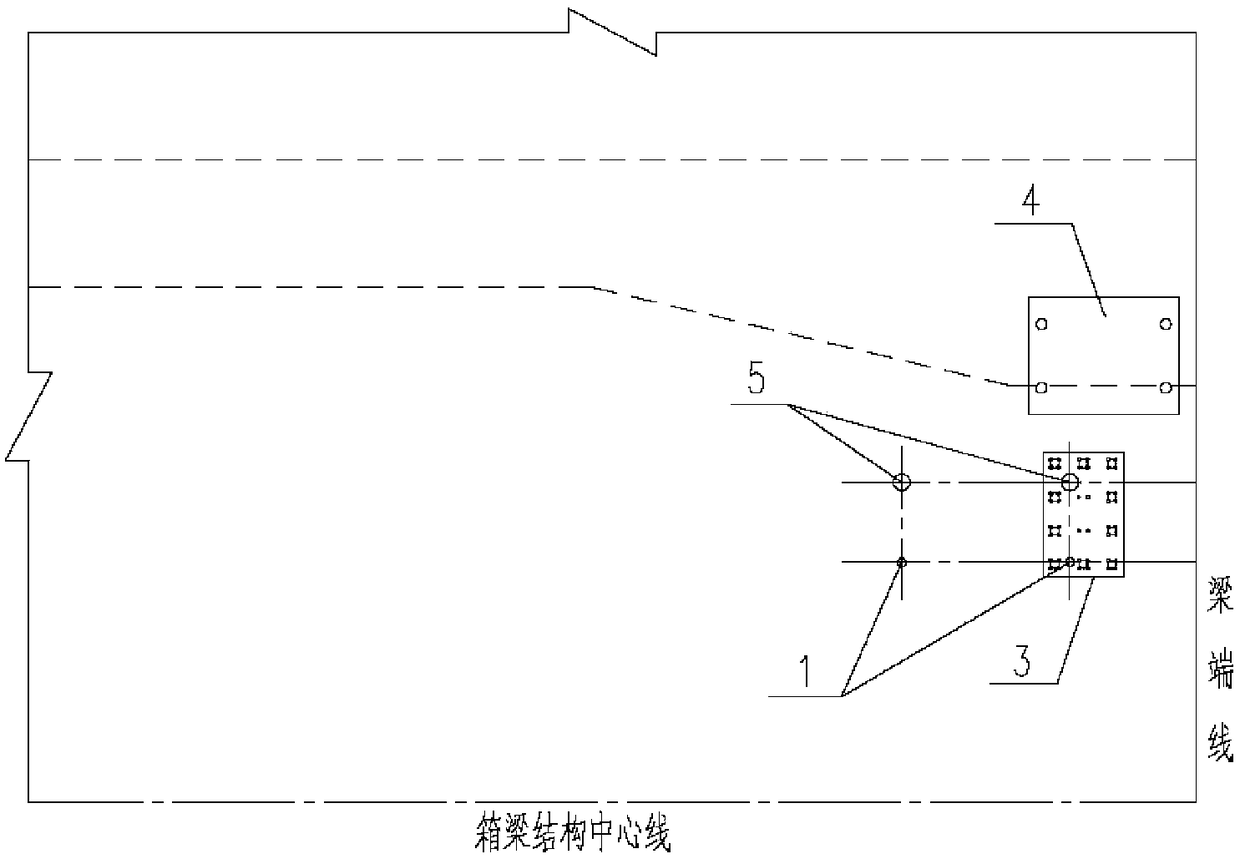 A method for strengthening the lifting girder of double-track prefabricated box girder of high-speed railway