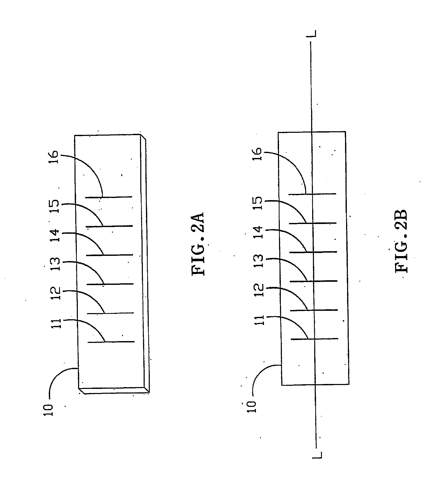Method for detecting a response of each probe zone on a test strip