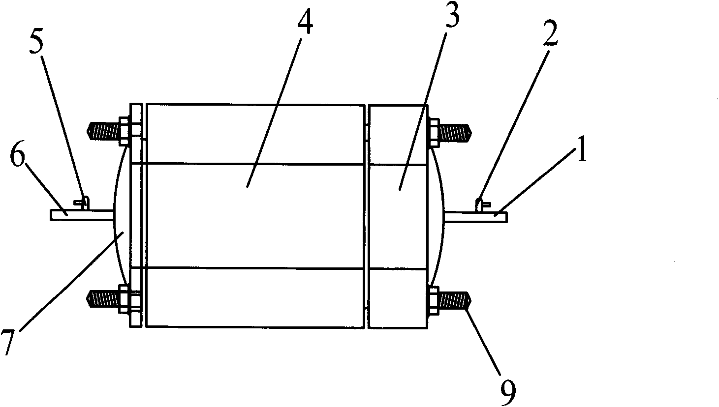 Device for concentrating and separating colloid in underground water