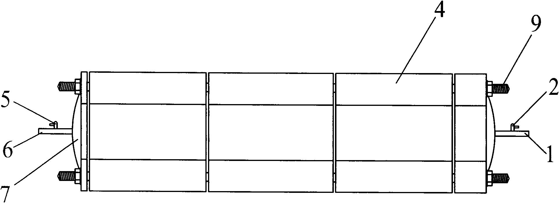 Device for concentrating and separating colloid in underground water