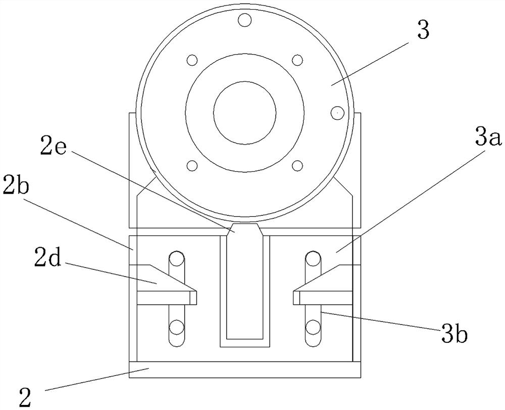 Supporting device for roller way of transition roller table