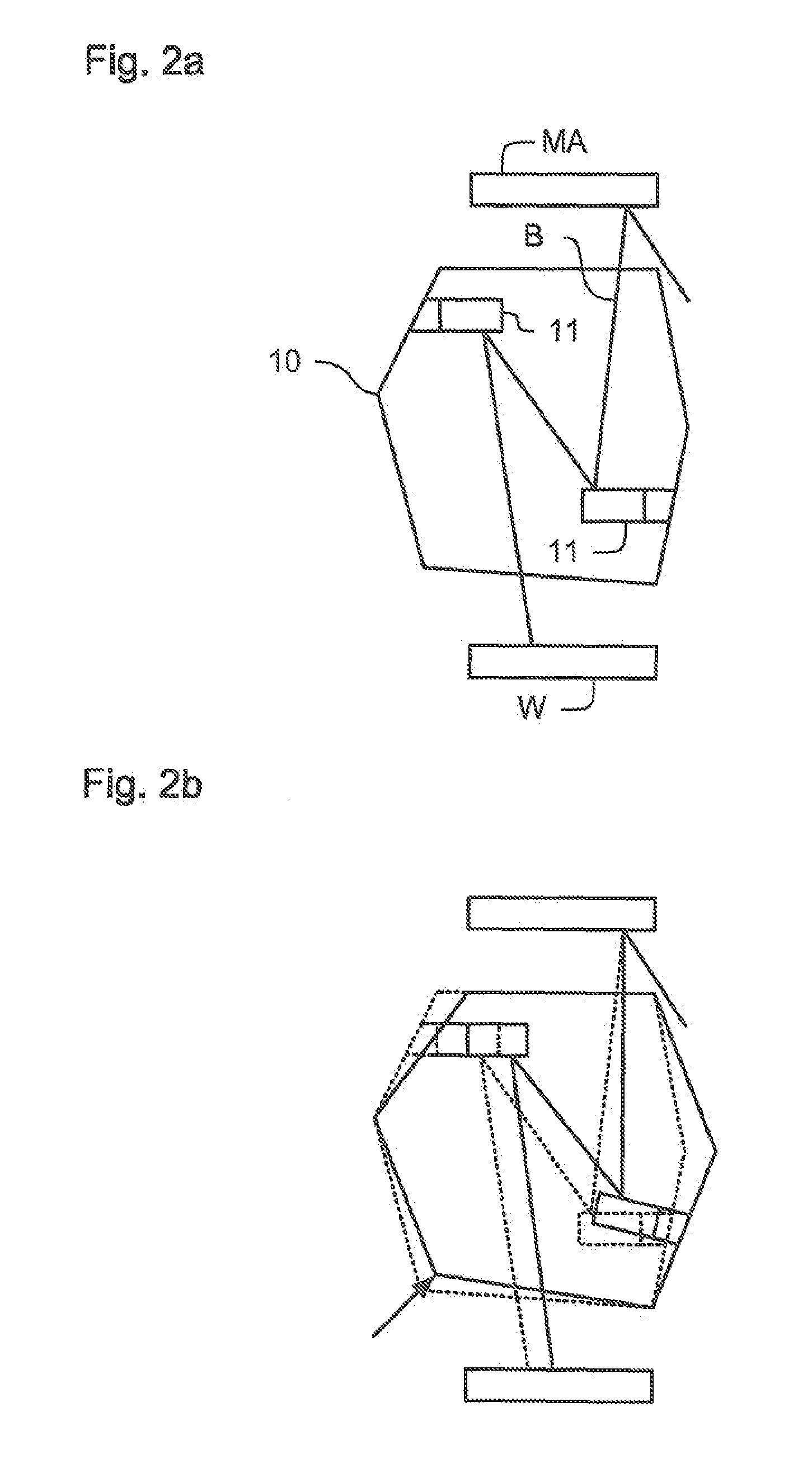 Projection System, Lithographic Apparatus, Method of Projecting a Beam of Radiation onto a Target and Device Manufacturing Method