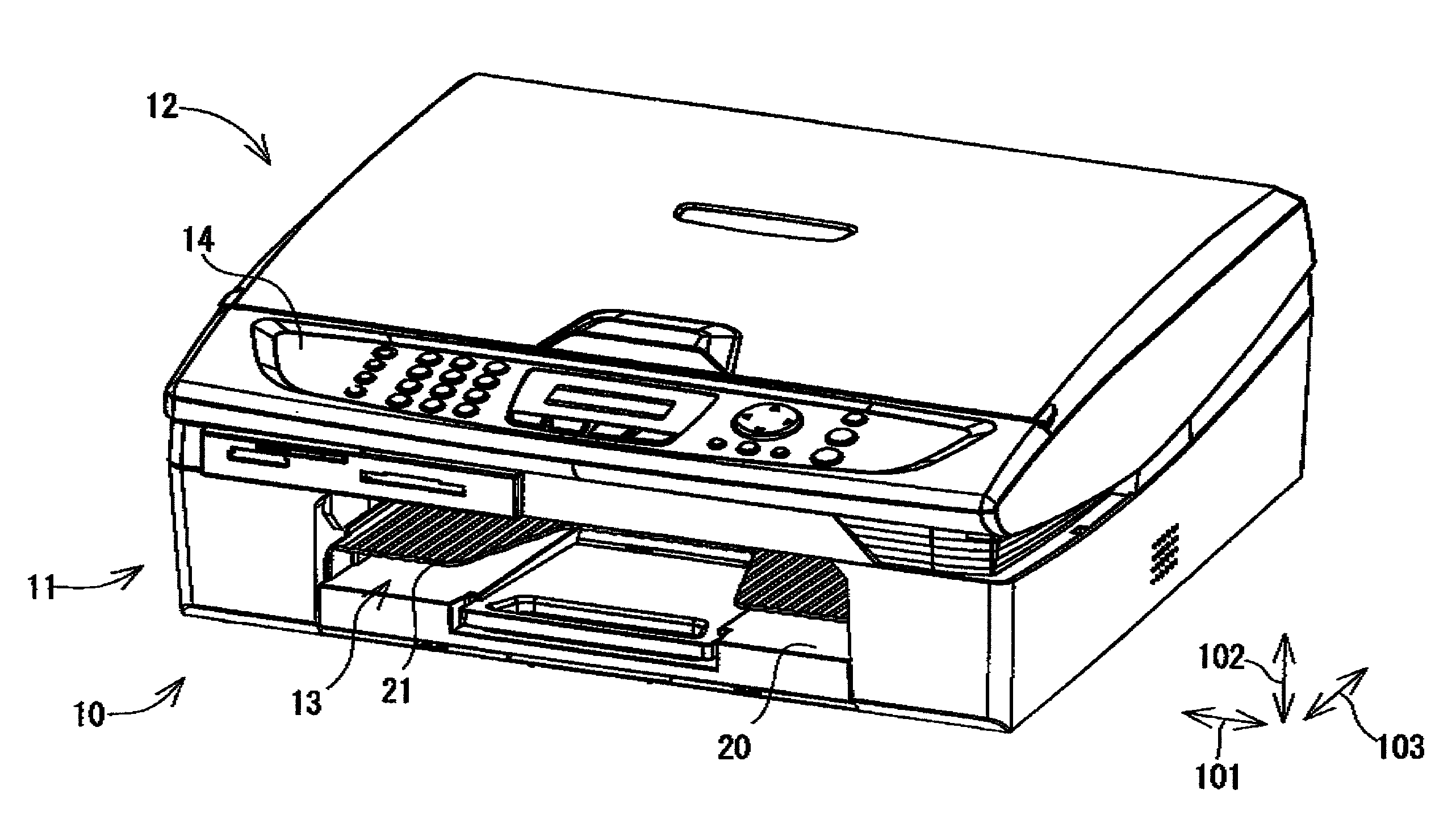 Image recording apparatus and image recording method