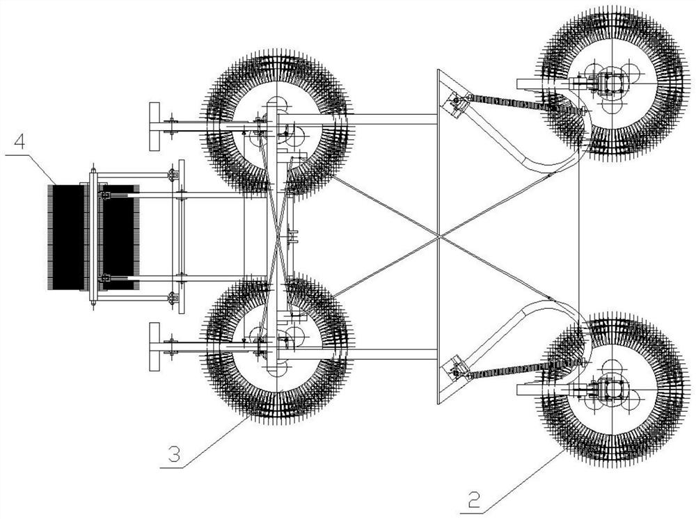 Garbage sweeper sweeping mechanism integrated control device and sweeper