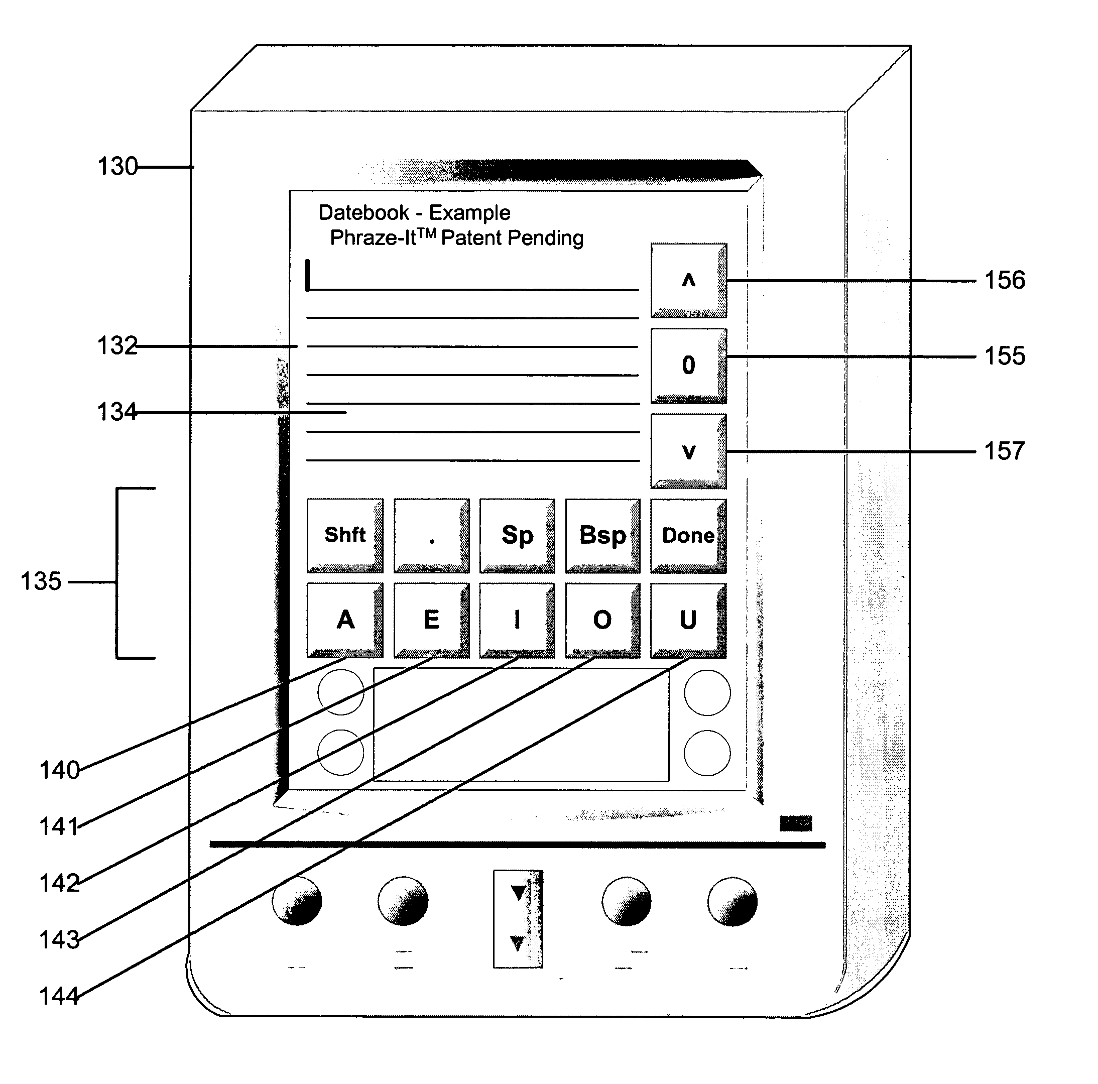 System and method for data input