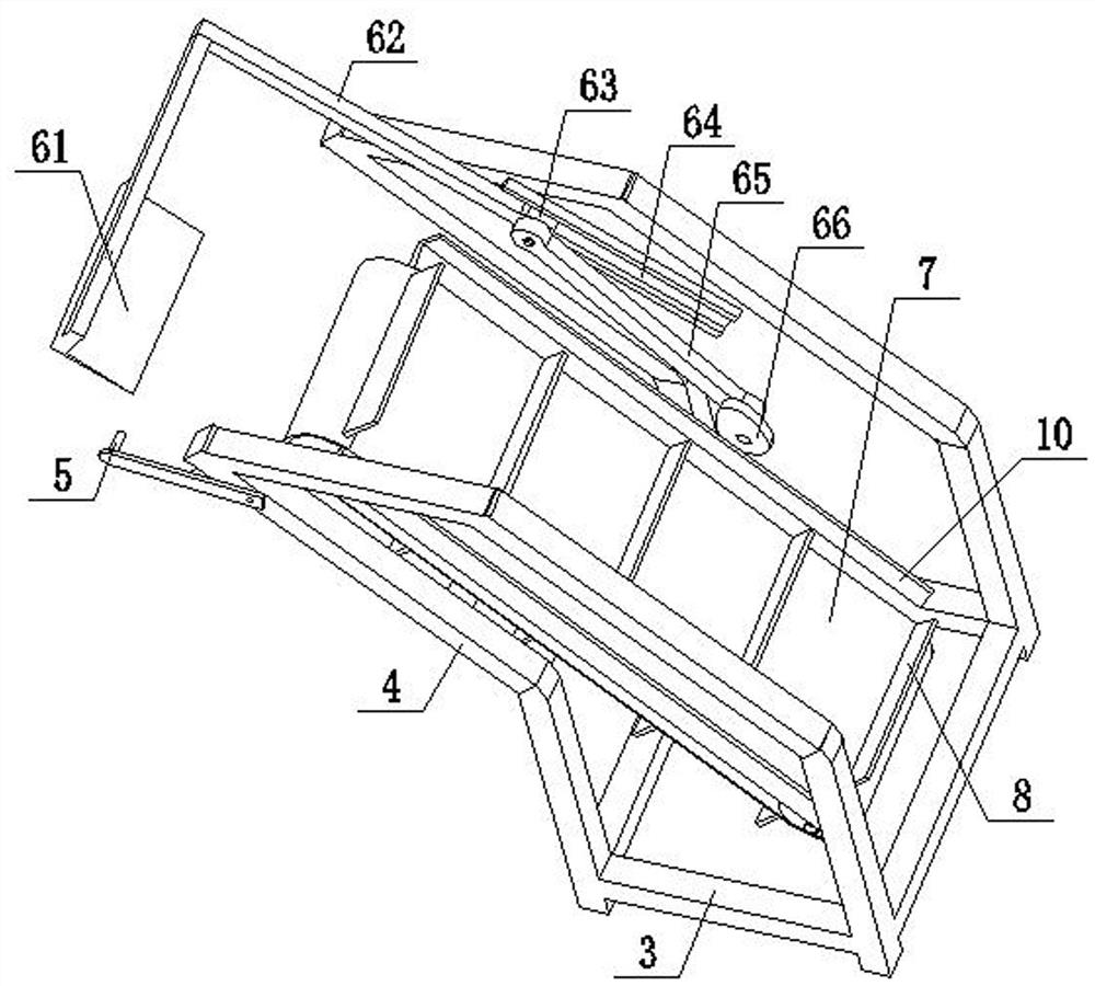 A carton paper automatic feeding device for a hard strip packaging machine