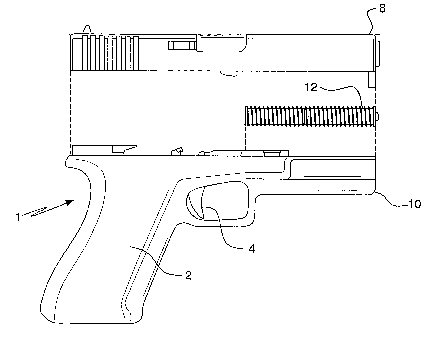 Camera integrated firearm system and method