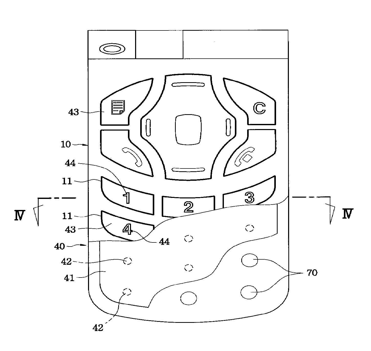 Metal Keypad Assembly for Mobile Phone and Manufacturing Method of Keypad