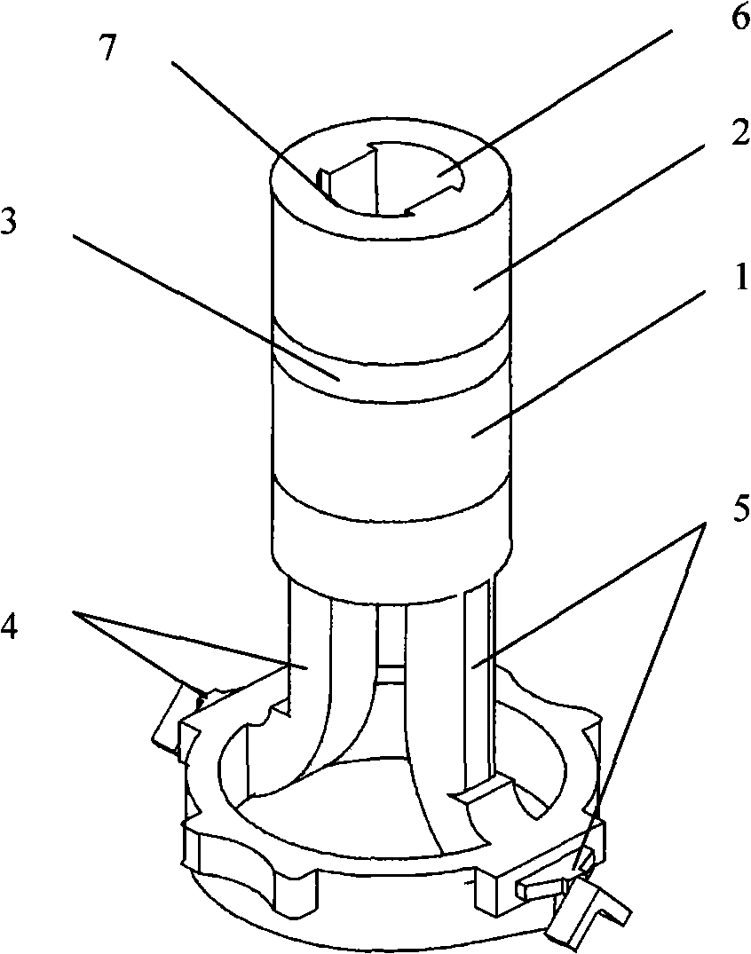 Collecting ring used for alternating-current generator and manufacturing method thereof