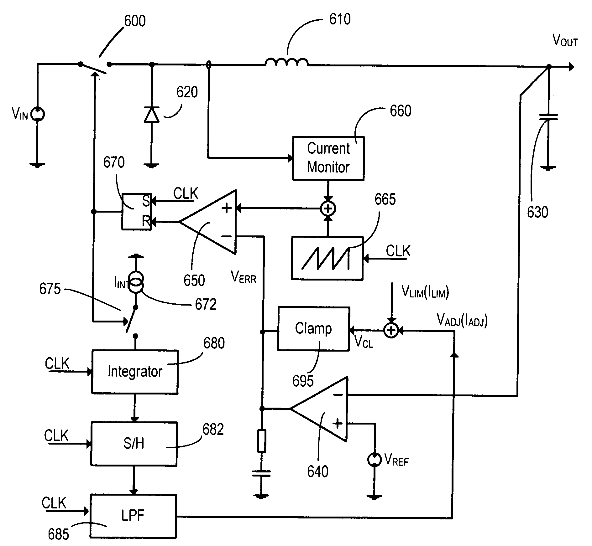 Switching regulator circuits