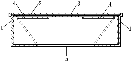 Turnover board-type large-flow straight-drainage stinking-proof floor drain arranged outside pipeline