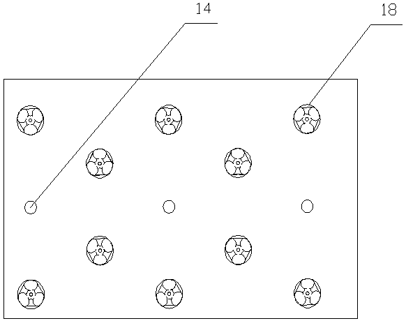 An underground surrounding rock fault support device and support method