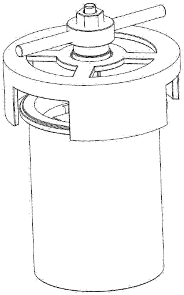 A cylinder liner removal device