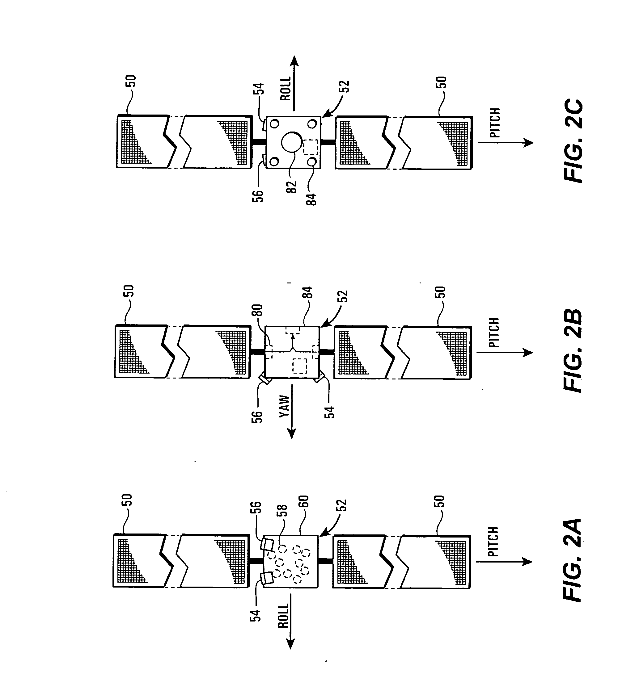 Spacecraft power acquisition method for wing-stowed configuration