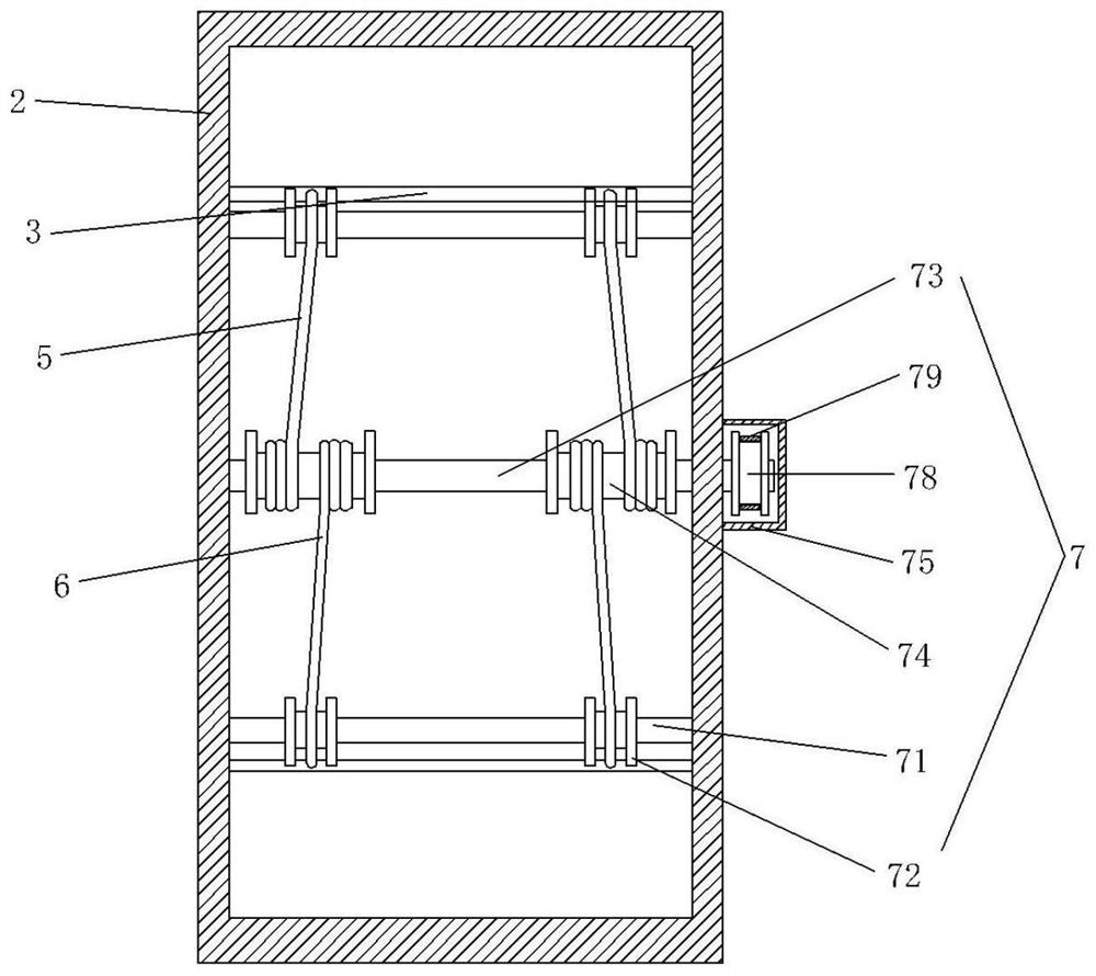 Road surface galling device for municipal engineering construction