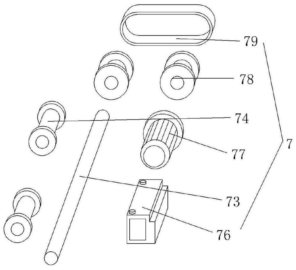 Road surface galling device for municipal engineering construction