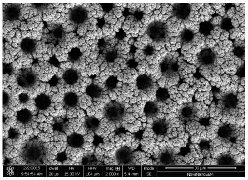 A kind of preparation method of porous nickel-based copper-rhenium composite hydrogen evolution electrode