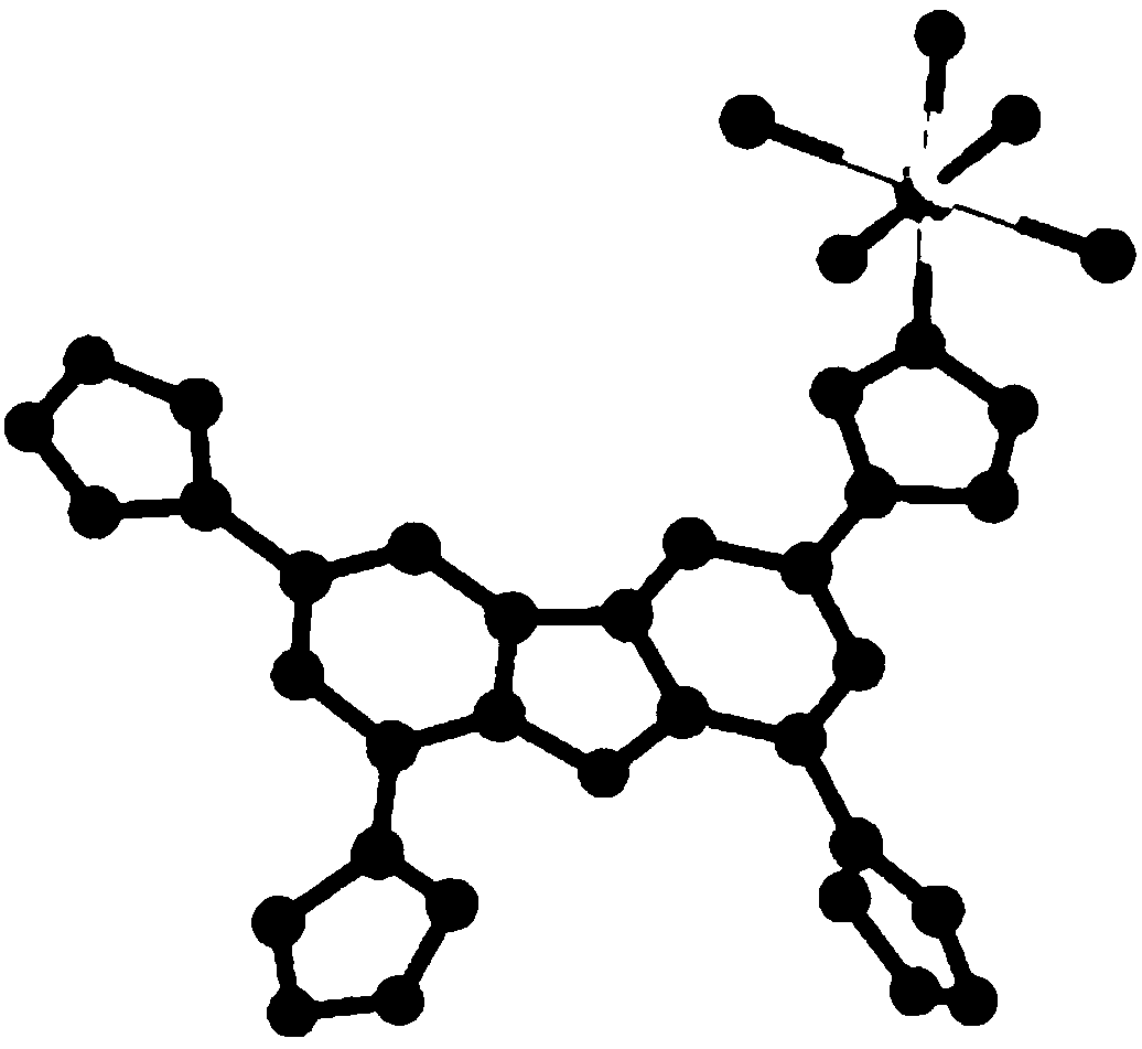 A metal-organic framework material based on low-symmetry tetradentate pyrazole ligand Ni and its preparation method