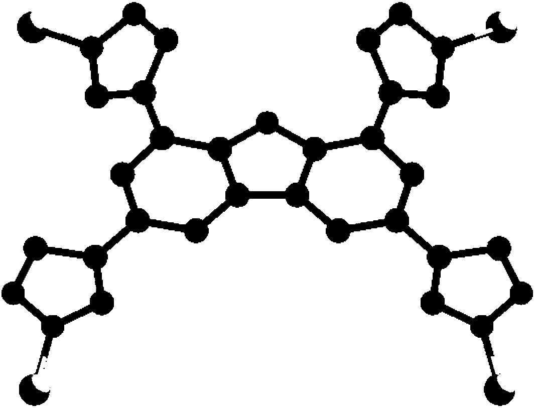 A metal-organic framework material based on low-symmetry tetradentate pyrazole ligand Ni and its preparation method