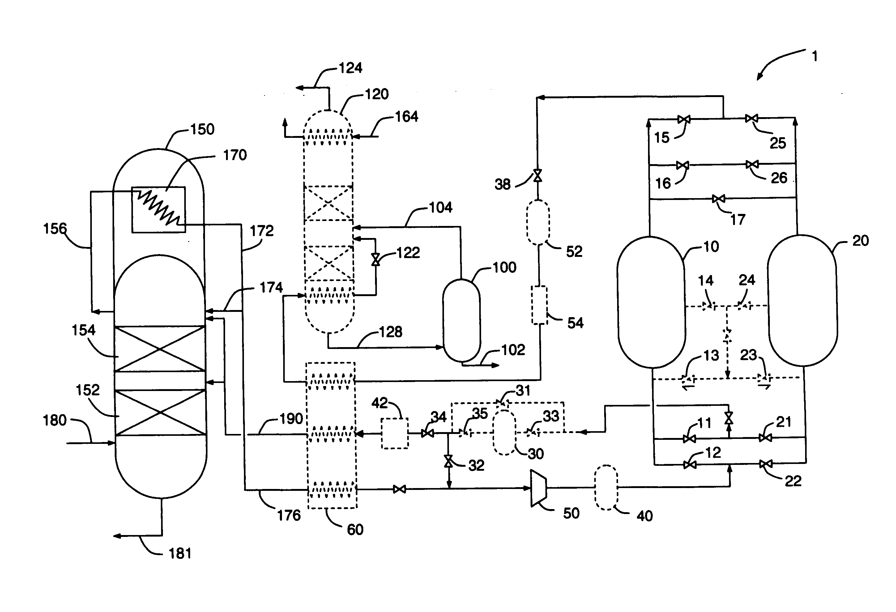 Combined cryogenic distillation and PSA for argon production