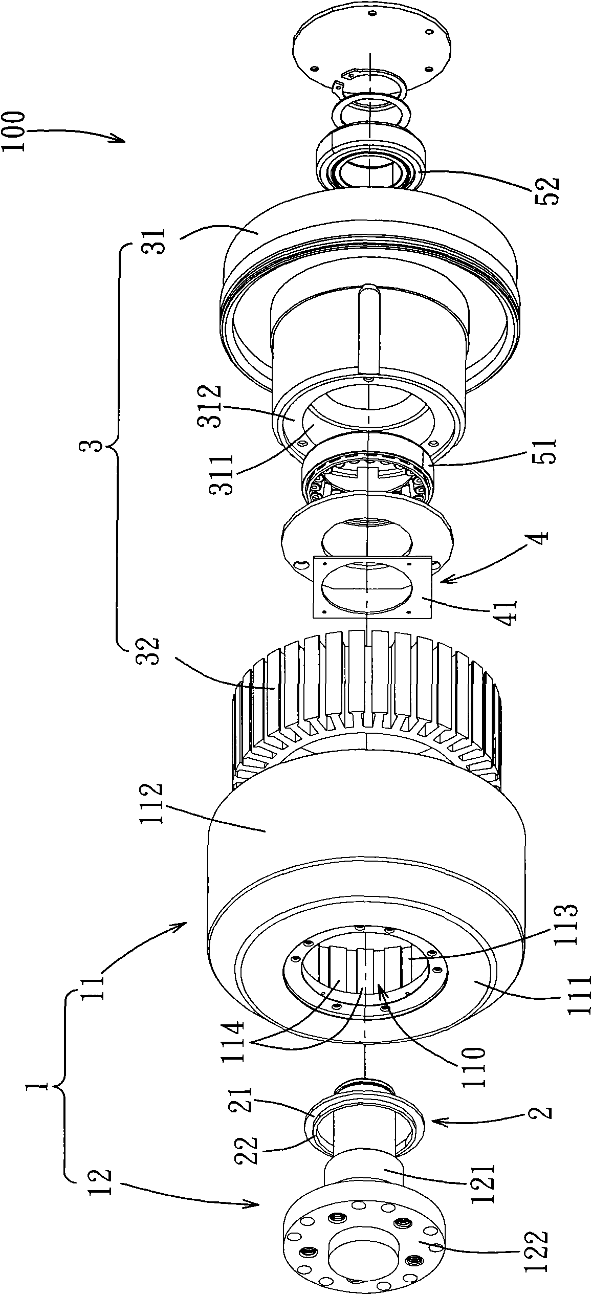Hub motor