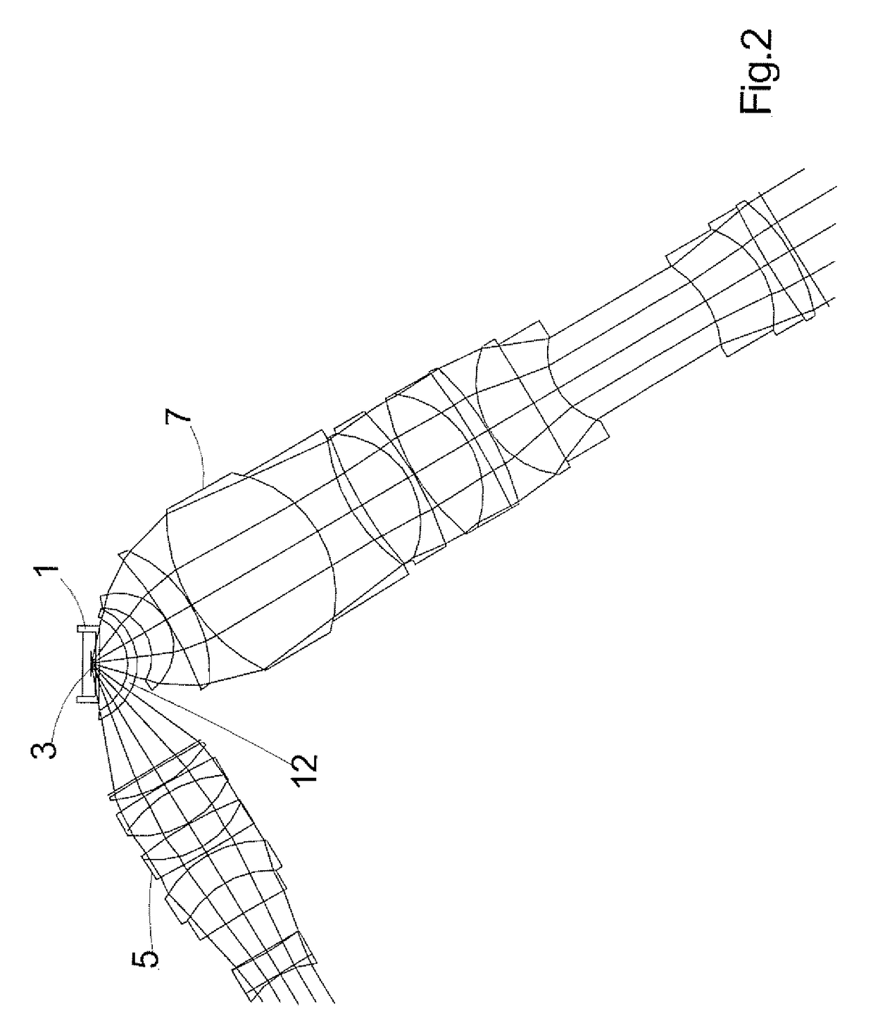 Arrangement for light sheet microscopy