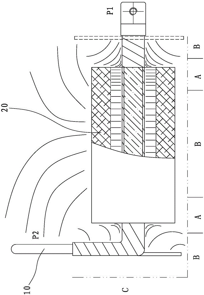 Internal field intensity balancing method for medium-voltage mutual inductor