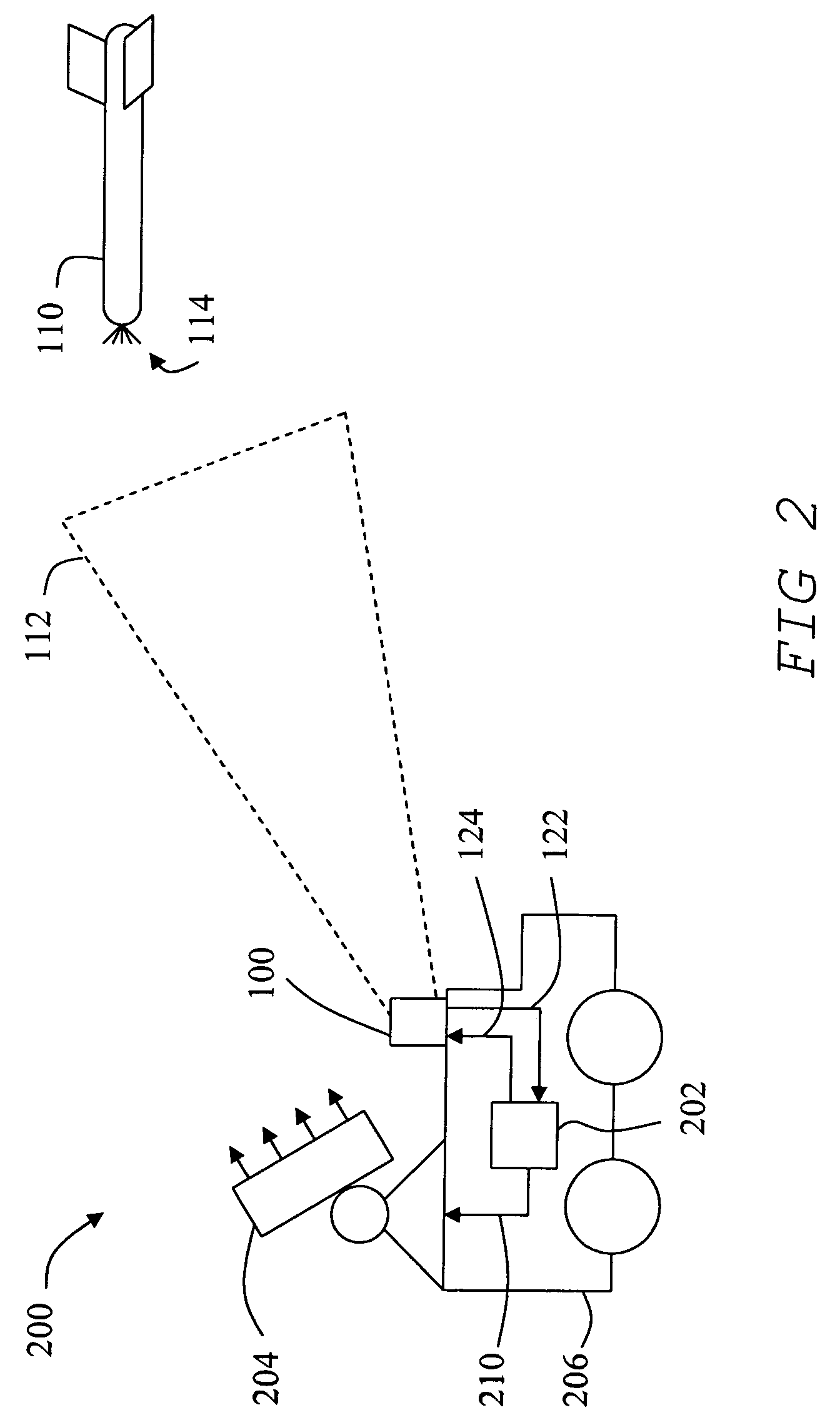 Optical sensing apparatus and method for determining highest intensity of light in an array