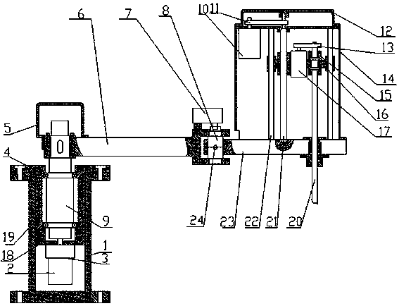 Rotatable mechanical hand