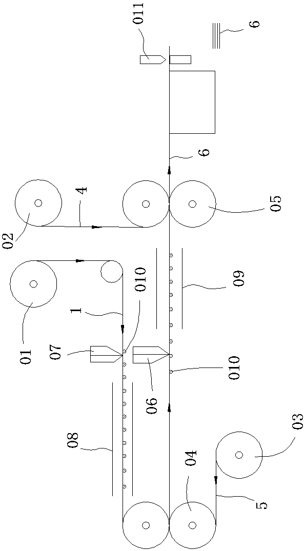 Coating system of bifacial hydrophilic film