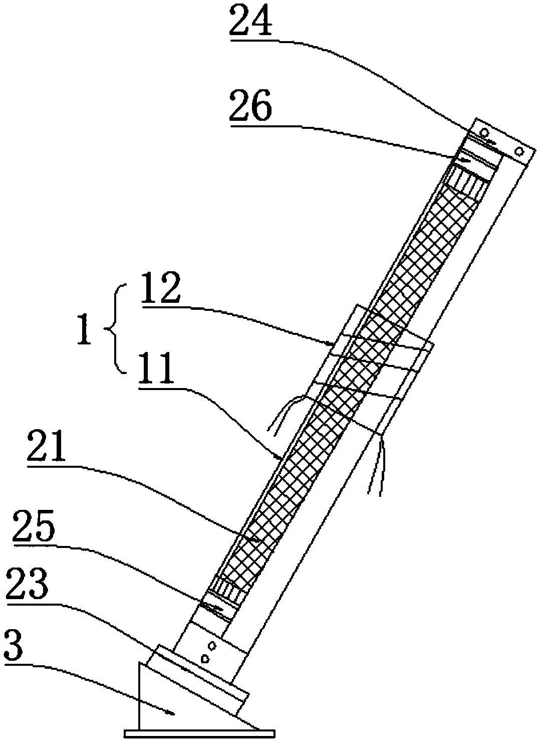 Shape memory inflatable tube structure and preparation method thereof