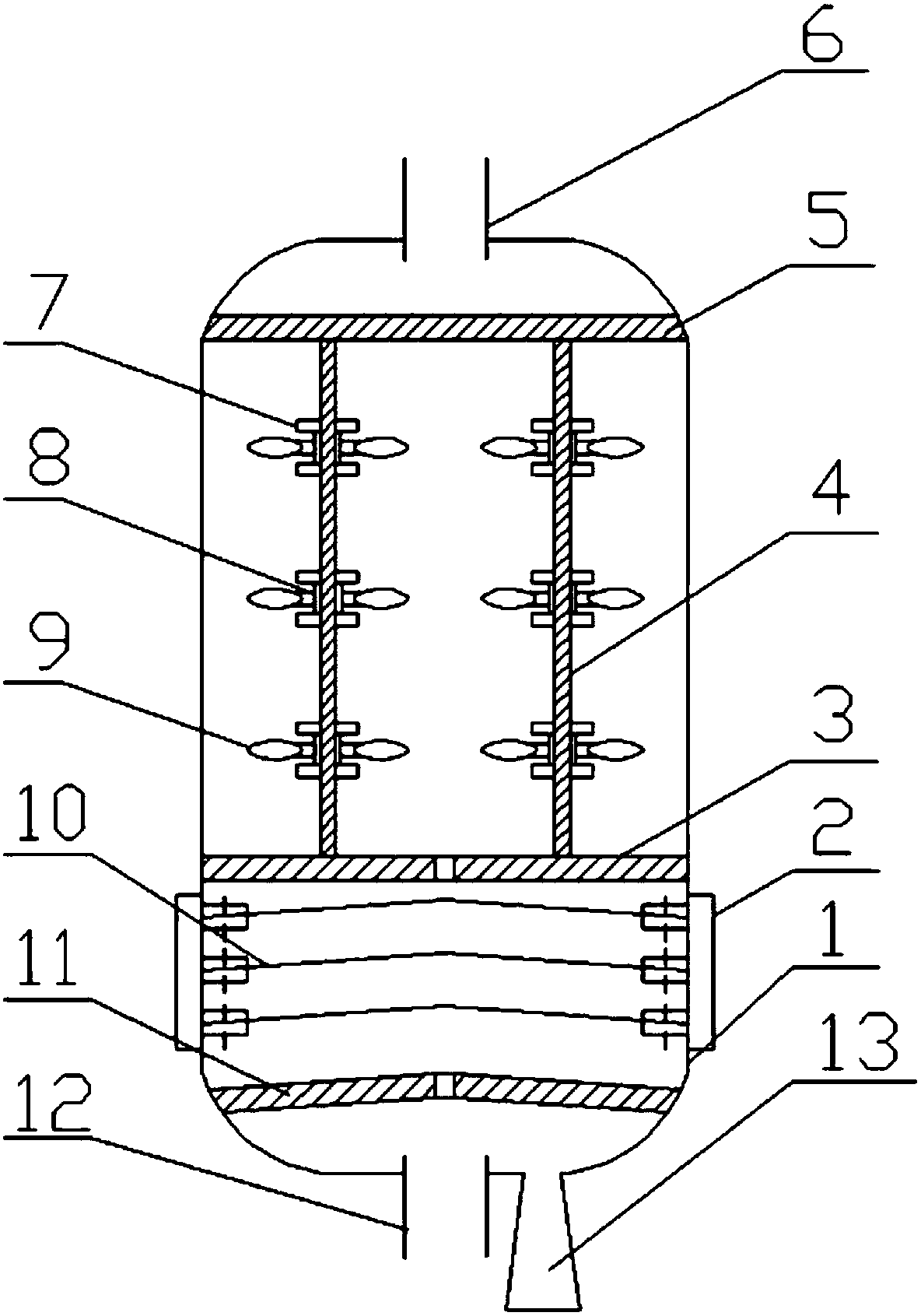 High-efficiency tubular heat exchanger device based on surface modification and heat exchange system
