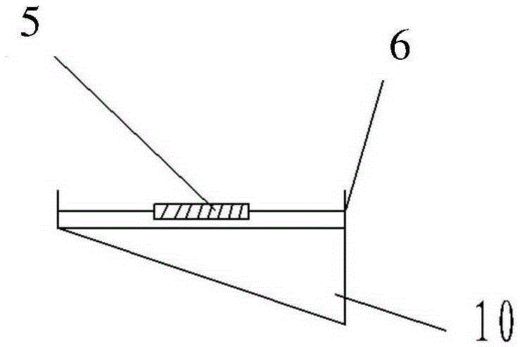 Online monitoring system and method of deflection of portal crane girder
