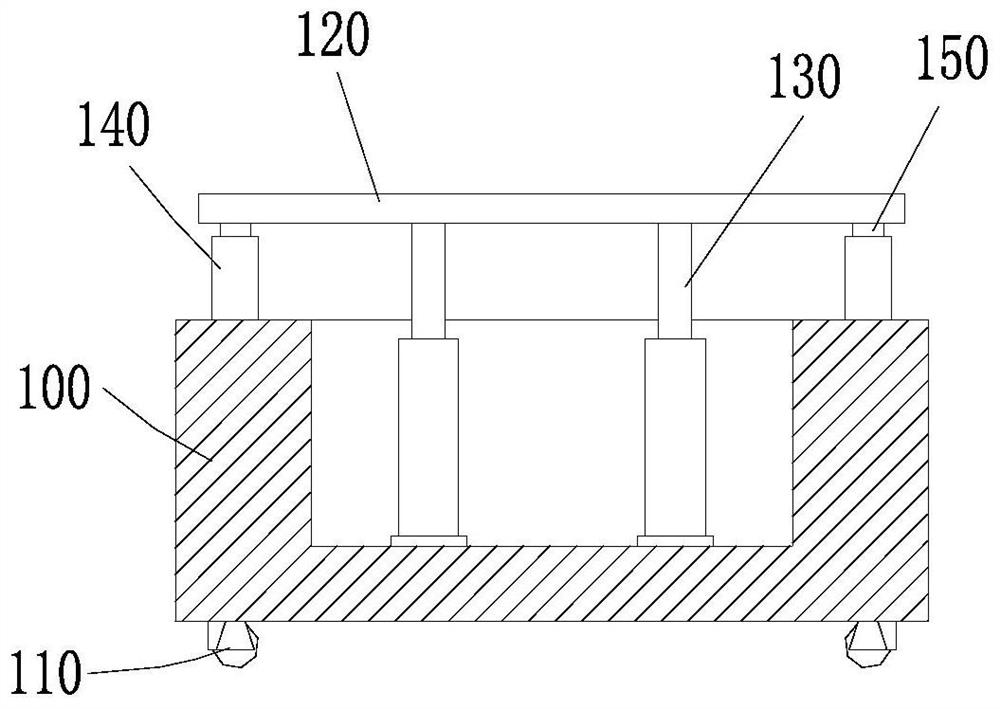 Novel supporting device for building construction and building construction method thereof