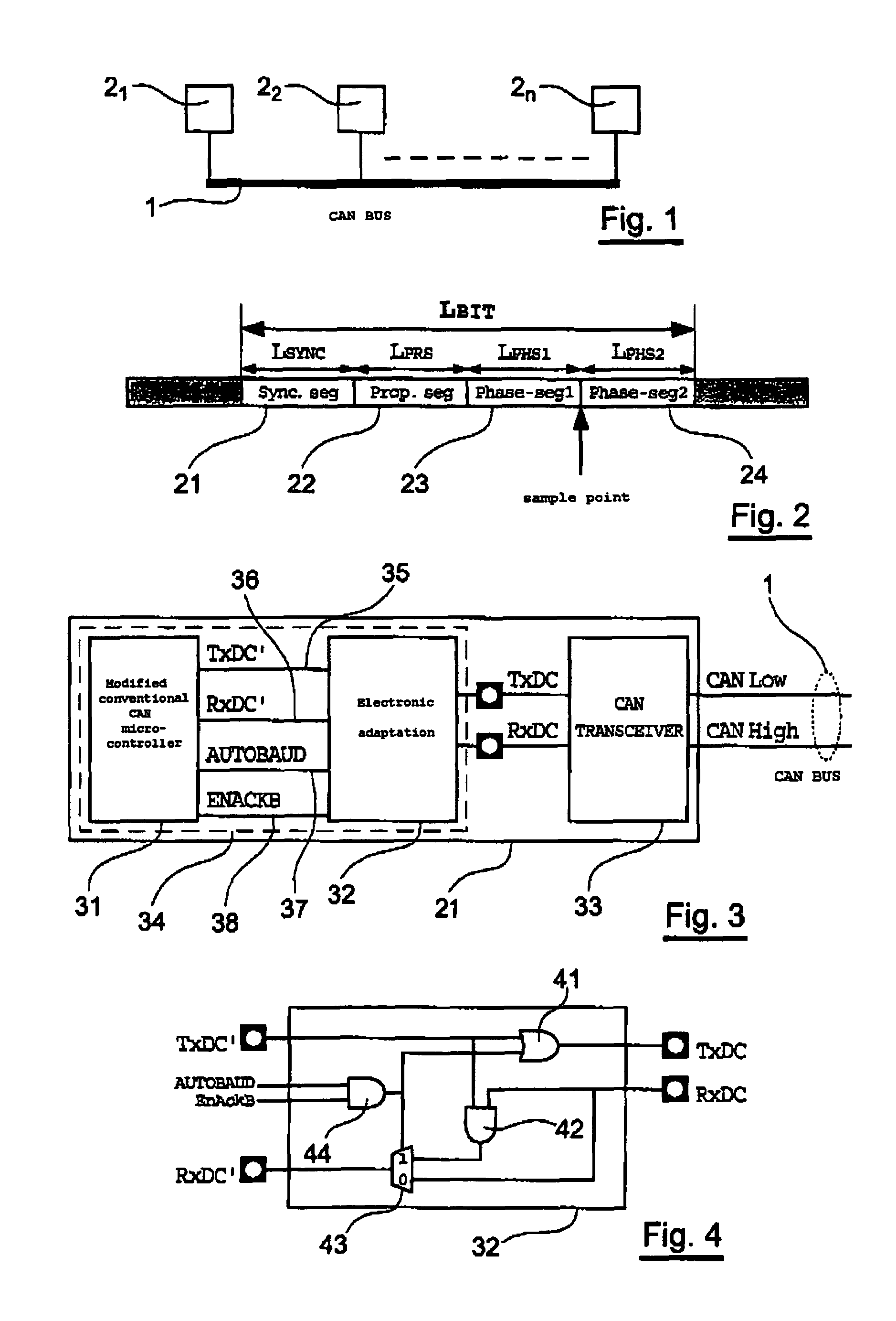 Process for automatically detecting the throughput of a network, particularly of the can bus type and for configuring with the detected throughput by transition analysis, and corresponding device