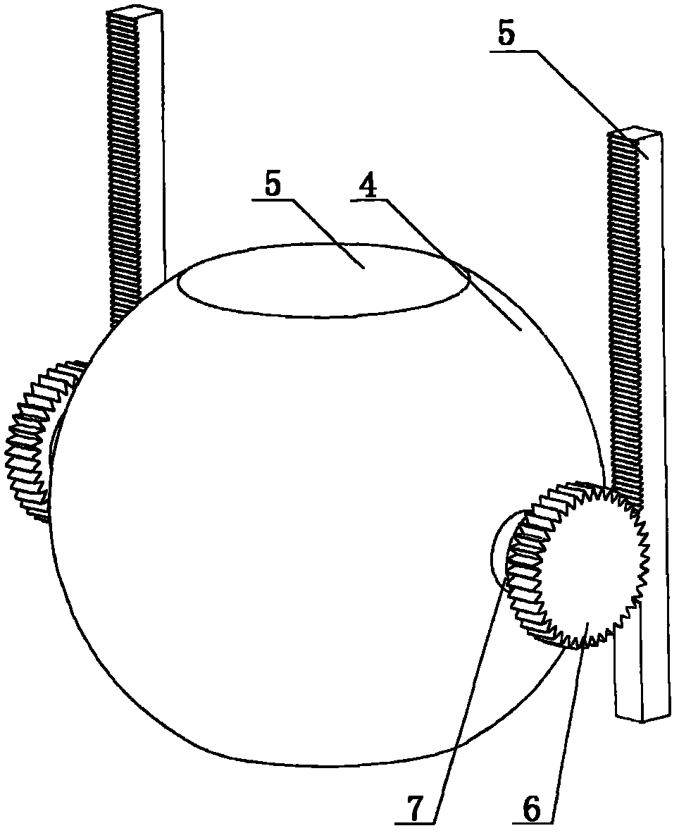 Compact type built-in high-pressure sampling ball valve