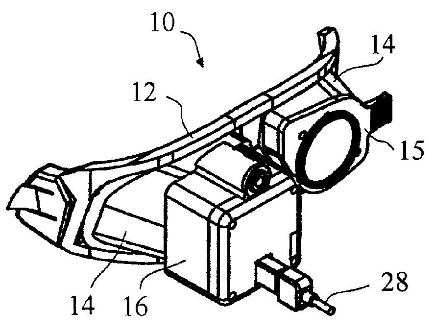 Portable video oculography system with integral light stimulus system