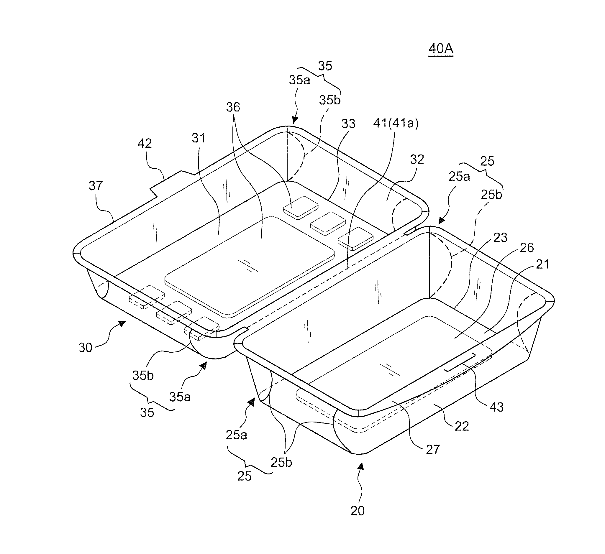 Structure of a one-piece paper container and the manufacturing process thereof