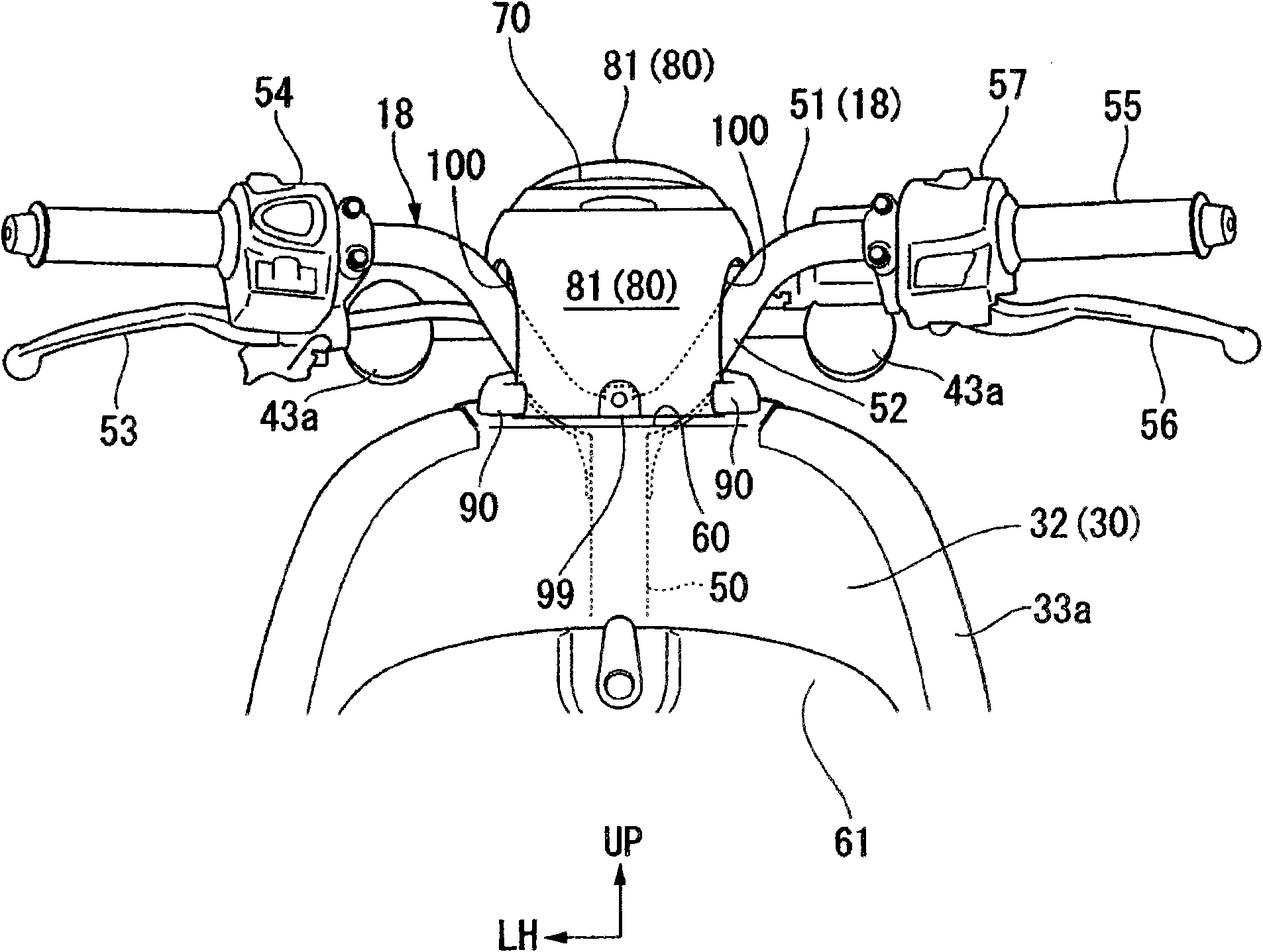 Motor bicycle