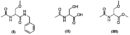 High-efficiency racemic lacosamide preparation method