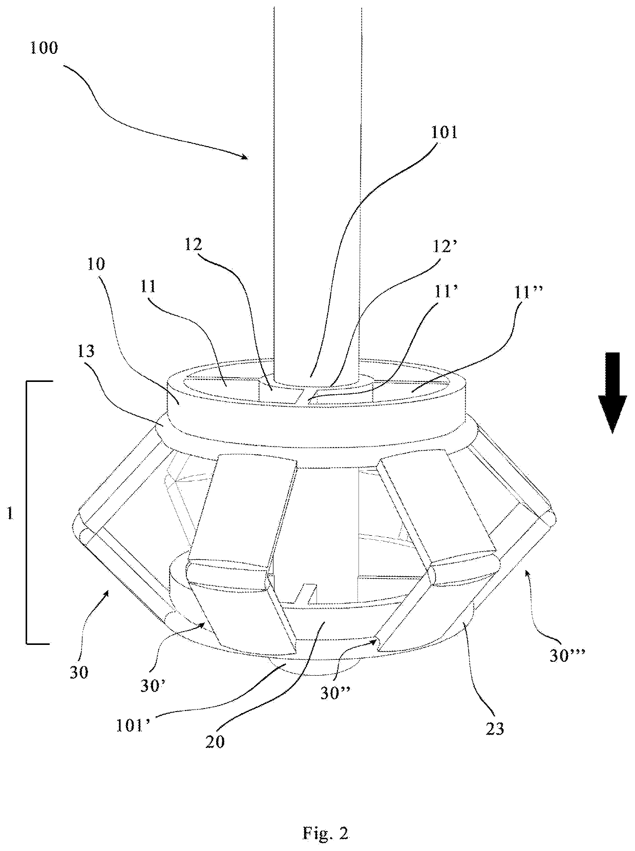 Non-slip self-supporting orthopedic device