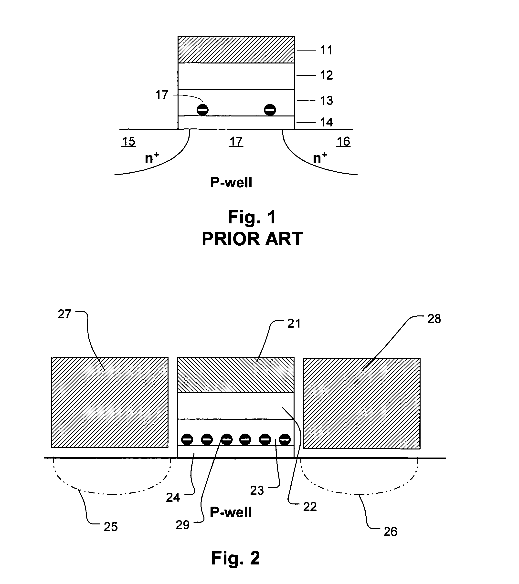 Inversion bit line, charge trapping non-volatile memory and method of operating same