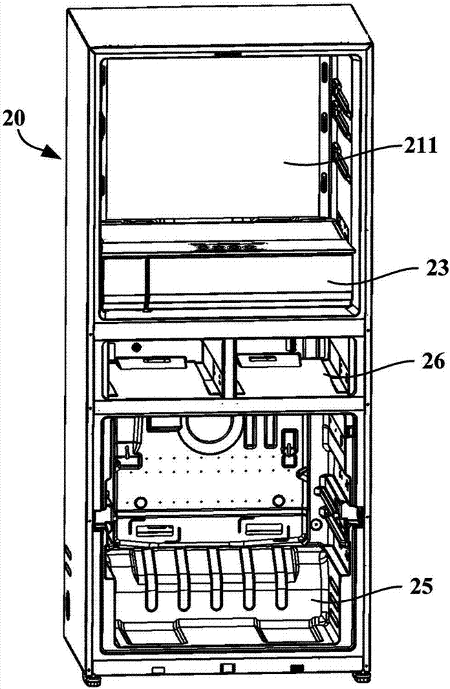 Cold storage and freezing device
