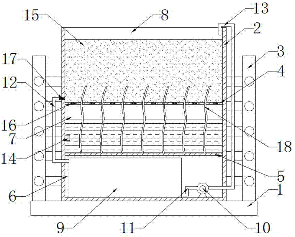 Municipal greening rack