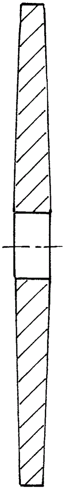 Constant proportional variable speed collective transmission device